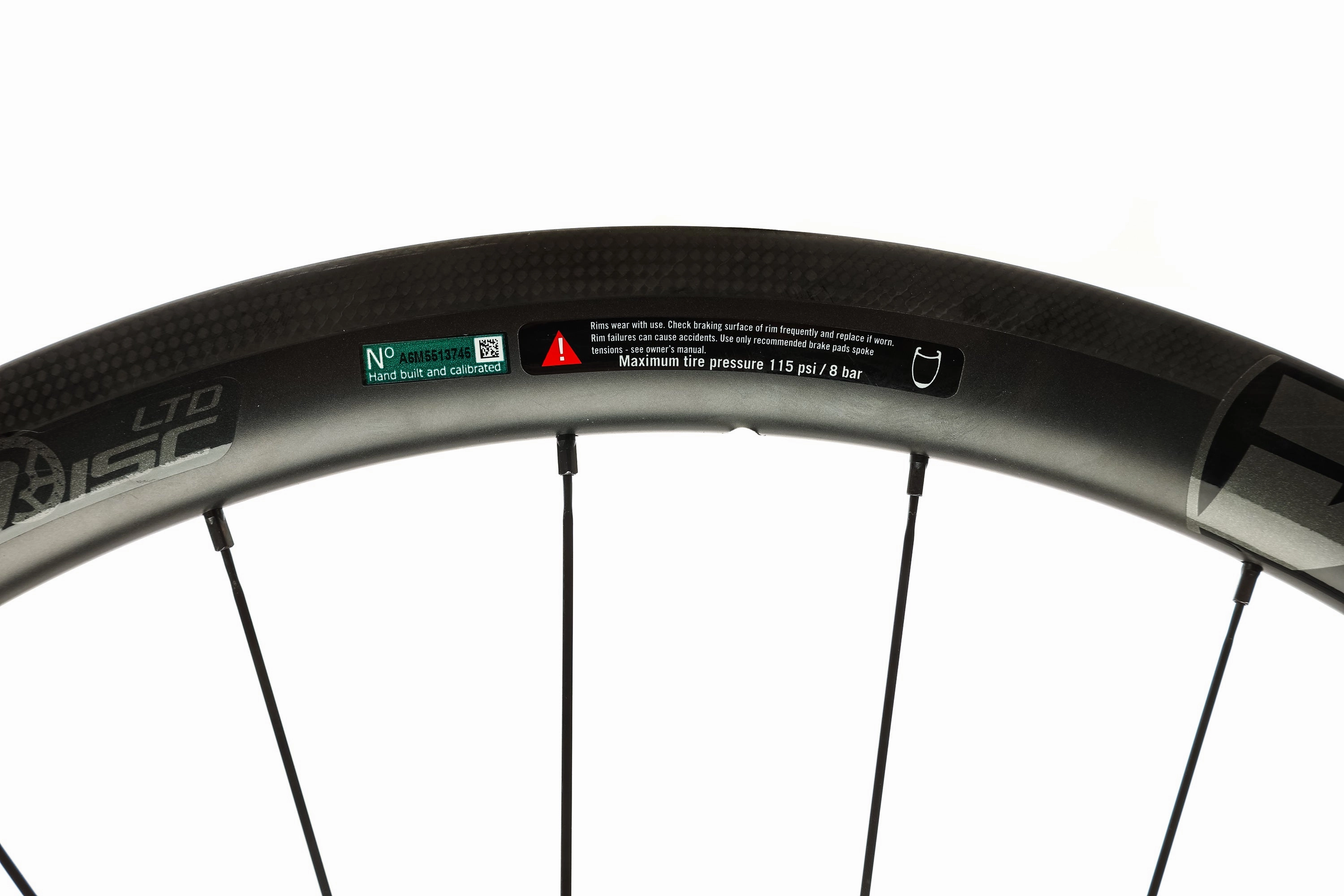 Vision Metron 40 LTD Disc Carbon Tubeless 700c Wheelset