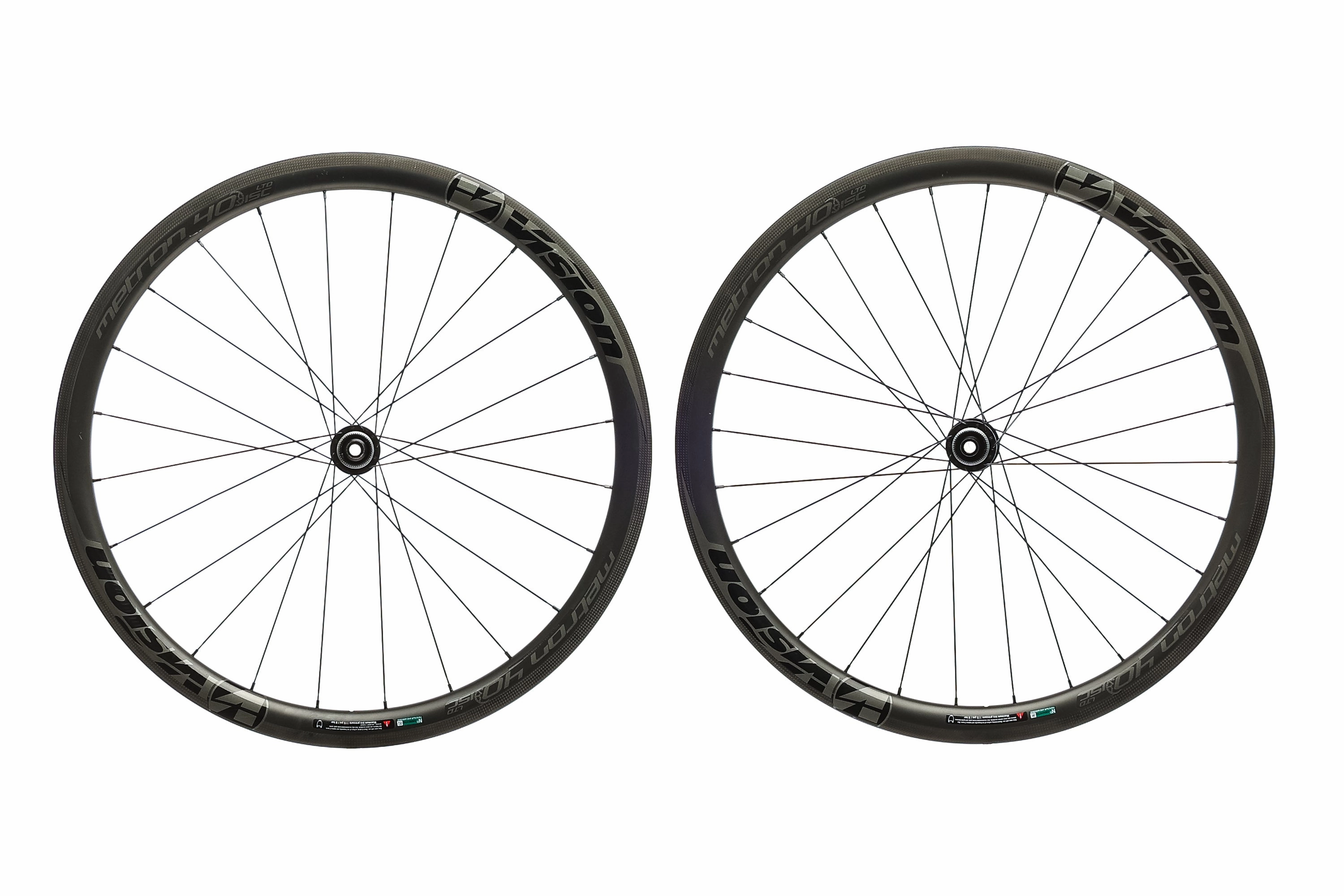 Vision Metron 40 LTD Disc Carbon Tubeless 700c Wheelset