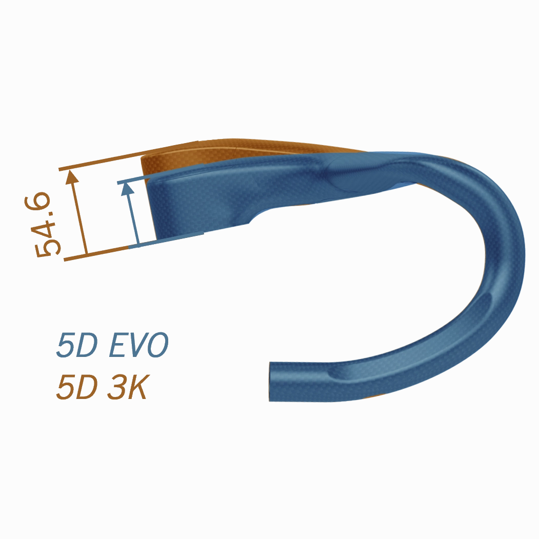 Vision Metron 5D ACR EVO 400 mm L handlebar - Black 