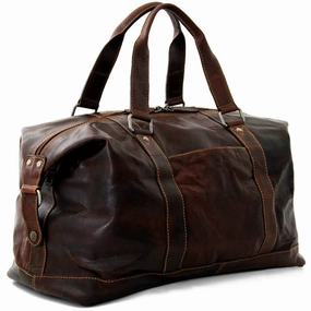 Voyager Leather Duffle Bag Hot Offer Inside