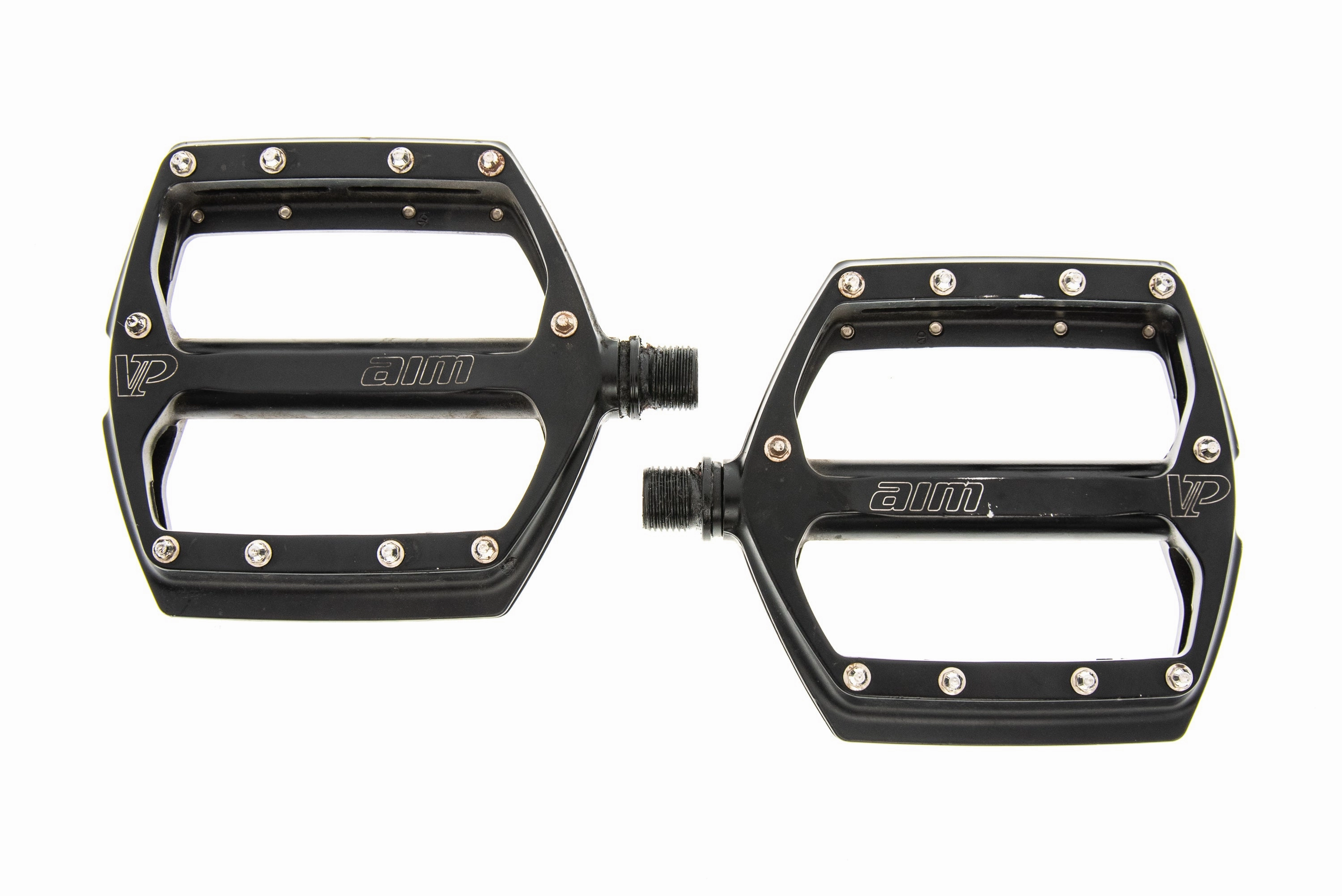 VP Components AIM Pedals Flat / Platform Black
