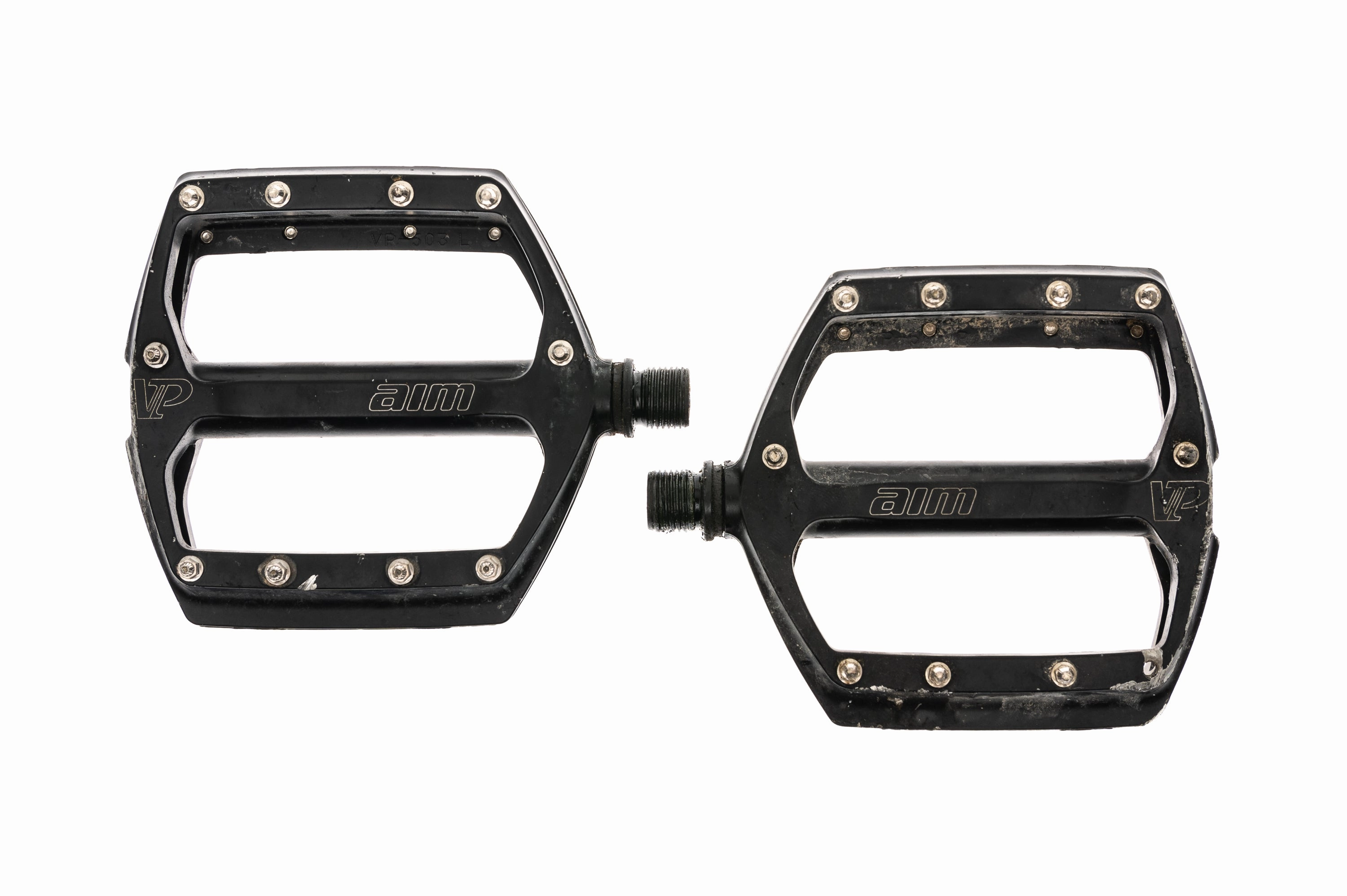 VP Components AIM Pedals Flat / Platform Black