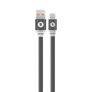 Today Only Hot Sale Space Micro-Usb To Usb 200Cm Noodle Cable - Black