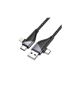Price Drop Alert Hoco U95 4 In 1 Multifunction Pd Fast Charging Data Cable