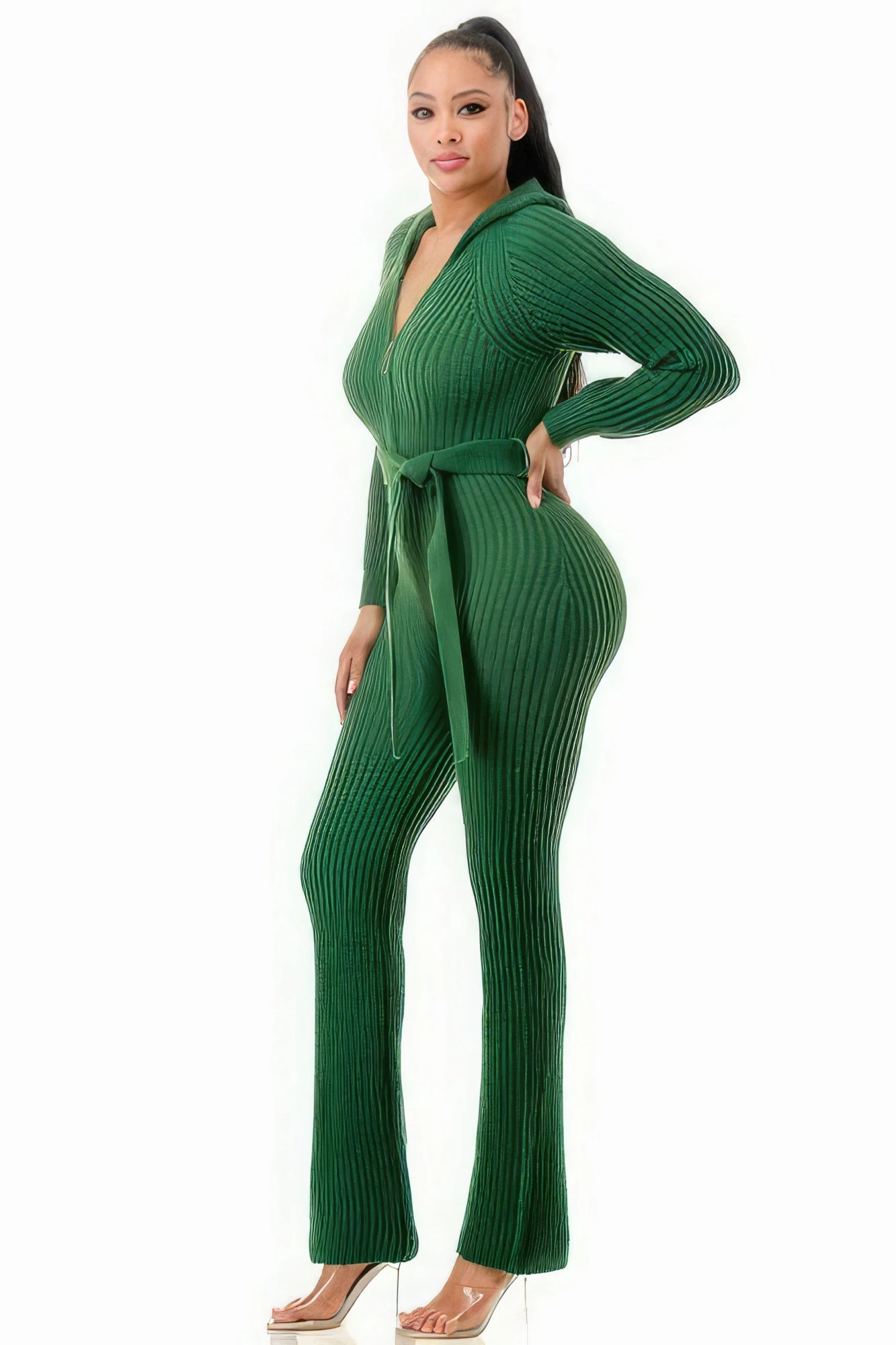 Monroe Hooded Jumpsuit Price Drop Today