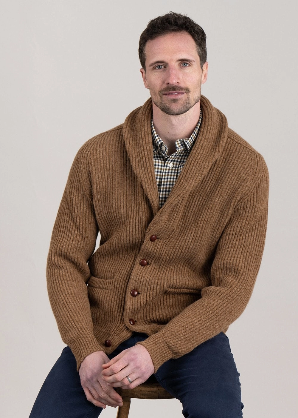 Grab Your Deal Today Lambswool Windsor Shawl Jacket