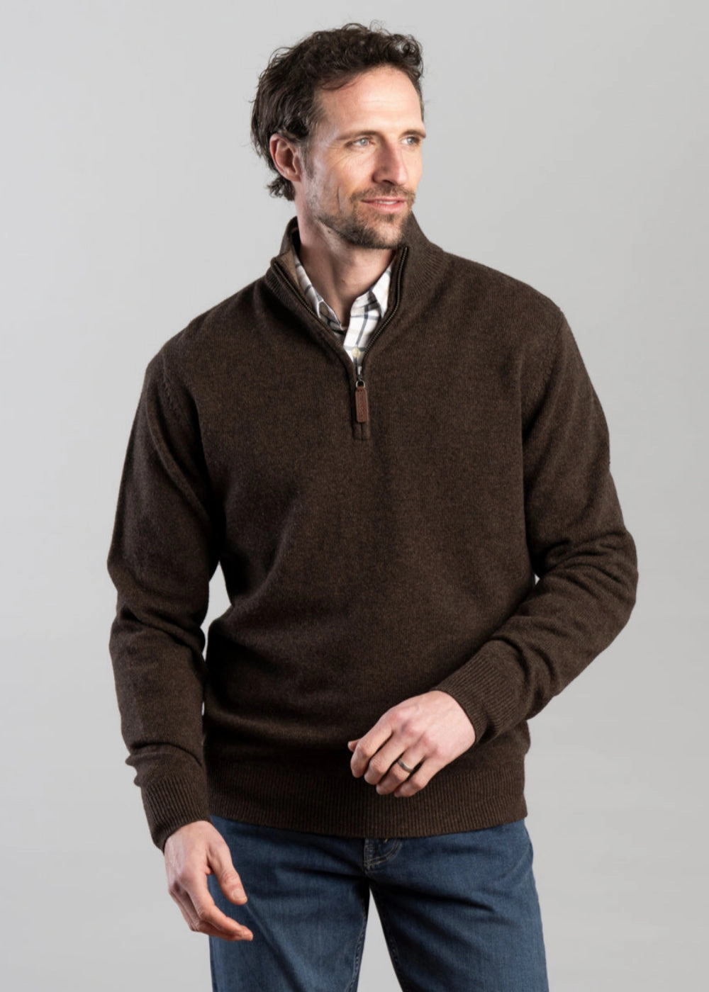 Hot Sale Alert Shop Smart Save Lewis Lambswool 1/4 Zip Jumper
