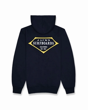 Retro Lam Classic Pullover Hoodie - Navy Shop Todays Picks