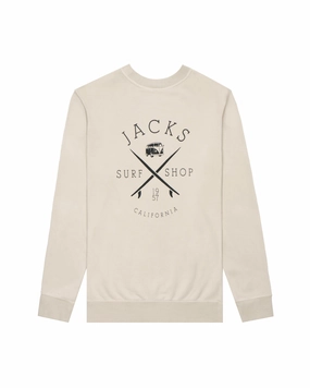 Bus Stop Pigment Crewneck Sweatshirt - Pigment Sandstone MustHave Items Instant Deal Today