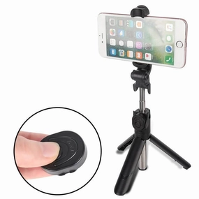 Last Chance Offer Wireless Remote Controlled Selfie Stick With Foldable Tripod Stand