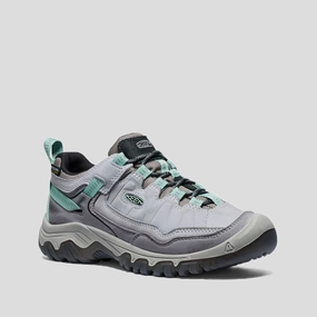 Shop the Savings Now Clearance Sale Women'S Keen Targhee Iv Waterproof Hiking Shoe - Alloy/Granite Green