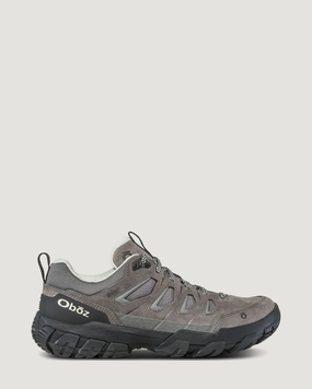 Women'S Oboz Sawtooth X Low Bdry Hiking Shoes - Hazy Gray Flash Deal Today