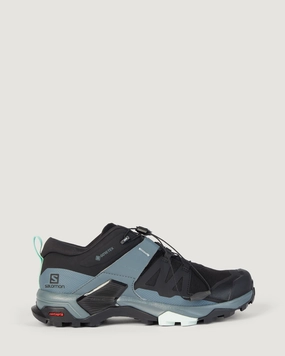 Deal Frenzy Today Unmissable Deal Today Women'S Salomon X Ultra 4 Gtx Hiking Shoes - Black/Stormy Weather/Opal Blue