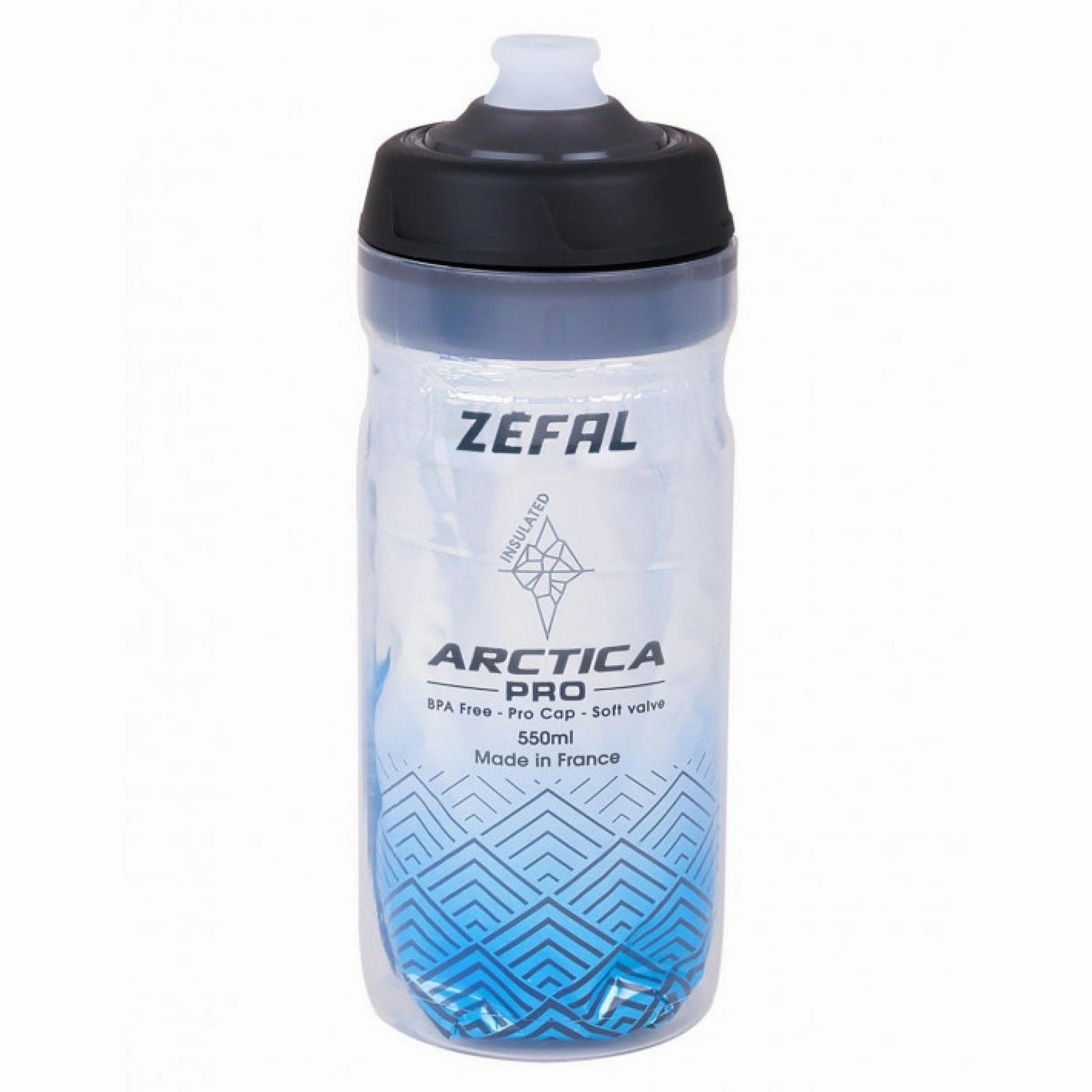Zefal Arctica Pro 550 ml thermal bottle - Blue
