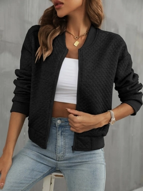 Zip Up Long Sleeve Jacket Deal of the Day Shop Grab Now