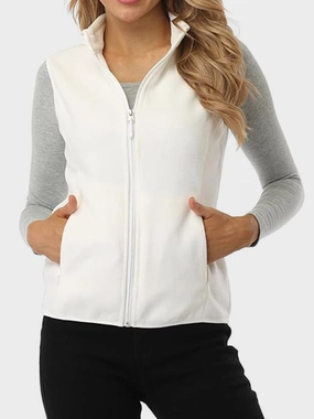 Save More Now Daily Hot Deal Zip Up Turtleneck Vest With Pockets