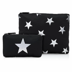 Zipper Pack Black/Silver Multi Stars Best Deal Alert Hot Item Clearance
